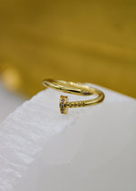 GOLD BOLT RING