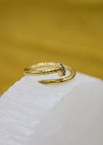 GOLD BOLT RING