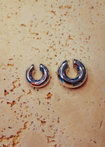 SILVER CHUNKY MEDIUM EAR CUFF