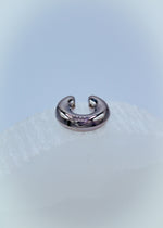 MINI SILVER CHUNKY EAR CUFF