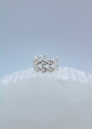 LOVELY SILVER EAR CUFF