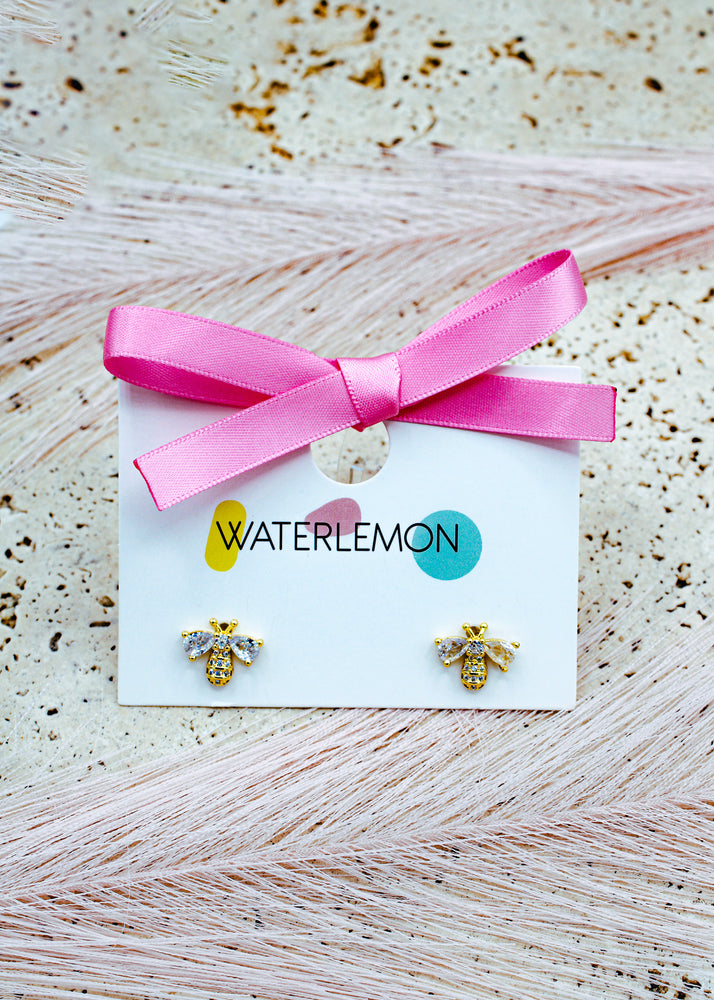 BEE GOLD EARRINGS