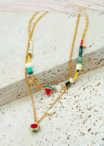 WATERMELON NECKLACE